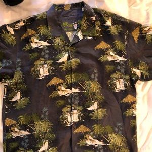 Tommy Bahama Holiday Camp Shirt (XL)